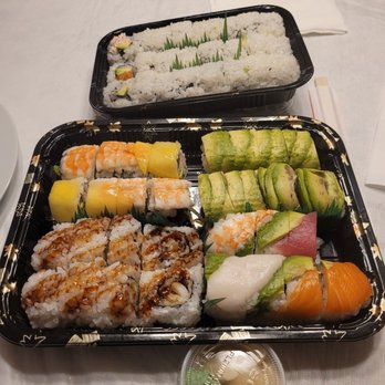 5th Avenue Sushi - two trays of sushi - Sushi Bars Near Me - Des Plaines, Illinois 5th Avenue Sushi - two trays of sushi - Sushi Bars Near Me - Des Plaines, Illinois