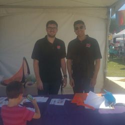 Oxford Tutoring - The Oxford Tutoring booth at Tiller Days in Tustin.