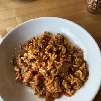 Cane Rosso - FUSILLI ALLA VODKA - Salad Near Me - Arlington, Texas Cane Rosso - FUSILLI ALLA VODKA - Salad Near Me - Arlington, Texas