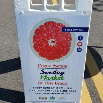 Corey Avenue Fresh Market - Nov 2020 - Farmers Market Near Me - St. Pete Beach, Florida Corey Avenue Fresh Market - Nov 2020 - Farmers Market Near Me - St. Pete Beach, Florida
