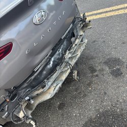 Zap Car Rental - No bumper