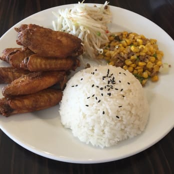 Au79 Teahouse - Chicken Wings with Rice - Coffee & Tea Near Me - Arcadia, California