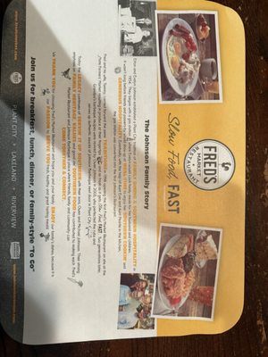 Menu photo 4 Freds Market - Riverview Riverview, FL