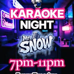 Every Tuesday Karaoke Come join us.
