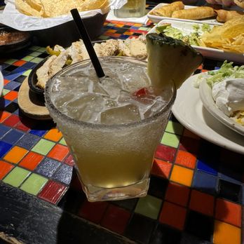 Miguel's Mex Tex Cafe - Spicy pineapple margarita - Mexican Near Me - Abilene, Texas