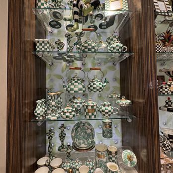 Giardini Garden Store - MacKenzie Childs set in Green. I just love it! - Home Decor Near Me - Las Vegas, Nevada