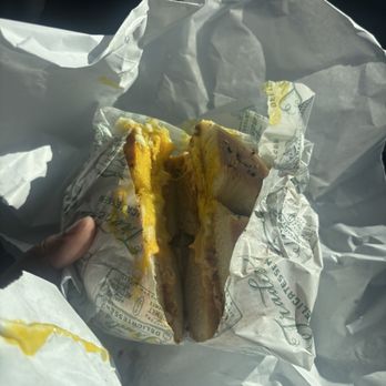 Trades Delicatessen - Bacon Egg & Cheese Bagel - Delis Near Me - Dallas, Texas Trades Delicatessen - Bacon Egg & Cheese Bagel - Delis Near Me - Dallas, Texas