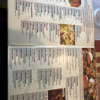The India Garden Restaurant - the menu - Indian Near Me - Mishawaka, Indiana