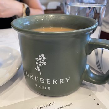 Juneberry Table - Adorable coffee mugs - Breakfast & Brunch Near Me - Cleveland, Ohio