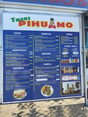 Menu photo 5 Tacos Pihuamo Berkeley, CA