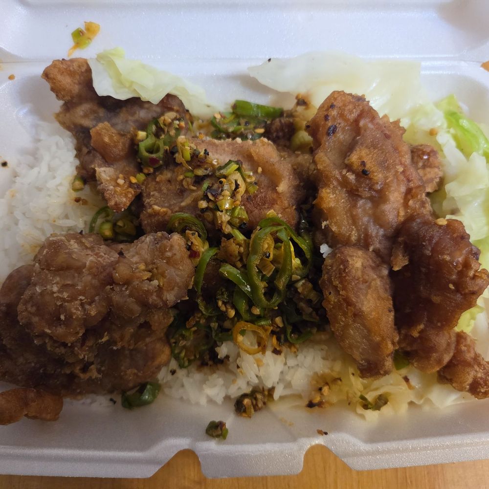 Seyu Mack Tenn - Salt and pepper pork chop rice. - Bakeries Near Me - Quincy, Massachusetts Seyu Mack Tenn - Salt and pepper pork chop rice. - Bakeries Near Me - Quincy, Massachusetts