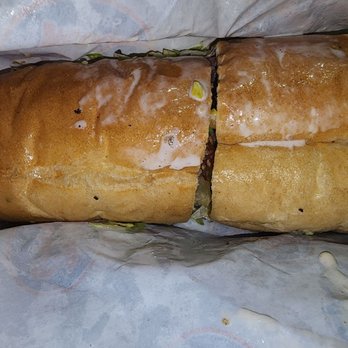 Jersey Mike's Subs - Regular Tuna Sandwhich. It was so good with oil, vinegar and bananna peppers. However, at almost $10.00 it was very expensive. - Sandwiches Near Me - Lithia Springs, Georgia Jersey Mike's Subs - Regular Tuna Sandwhich. It was so good with oil, vinegar and bananna peppers. However, at almost $10.00 it was very expensive. - Sandwiches Near Me - Lithia Springs, Georgia