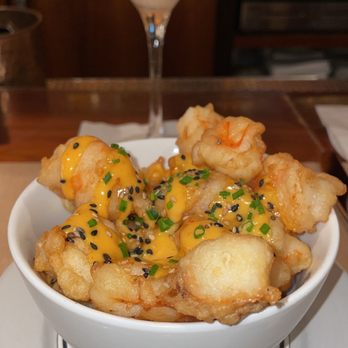 Lure Fishbar - Bar shrimp tempura - Seafood Near Me - New York, New York Lure Fishbar - Bar shrimp tempura - Seafood Near Me - New York, New York