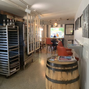 Uncommon Coffee Roasters - Hallway to more seats - Bakeries Near Me - Saugatuck, Michigan