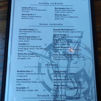 Seawolf - Cocktail Menu - Pubs Near Me - Oakland, California Seawolf - Cocktail Menu - Pubs Near Me - Oakland, California