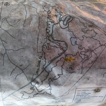 Neuse River Recreation - Handy map someone posted at the intersection of eastern trails. - Parks Near Me - New Bern, North Carolina Neuse River Recreation - Handy map someone posted at the intersection of eastern trails. - Parks Near Me - New Bern, North Carolina