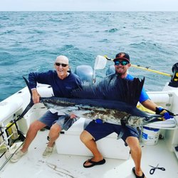 Teezher Charters - Nearshore sailfish on live bait light tackle