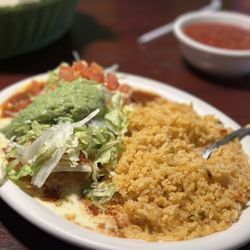 Monte De Rey - Lunch 1 Piece Chicken Burrito