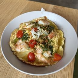 Shrimp Omelet