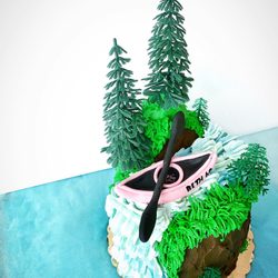 Allie’s Icing - Outdoor Adventure Birthday Cake