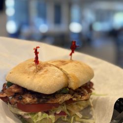 Athens Burgers Restaurant - Buffalo chicken sandwich
