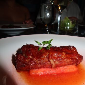 Empress by Boon - Smoked Kurobuta Pork Rib plum, watermelon - Cantonese Near Me - San Francisco, California Empress by Boon - Smoked Kurobuta Pork Rib plum, watermelon - Cantonese Near Me - San Francisco, California