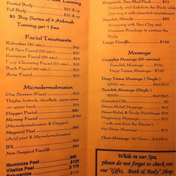 Bella Lita Day Spa - Menu of services with prices - Day Spas Near Me - Harvey, Louisiana Bella Lita Day Spa - Menu of services with prices - Day Spas Near Me - Harvey, Louisiana