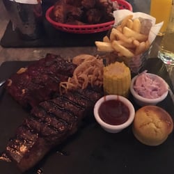 Sugar Rays Smokehouse - Steak off - before