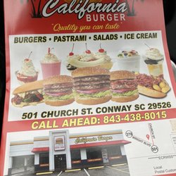California Burger - Menus