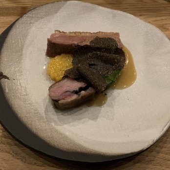 MÄS - Duck with black truffle - New American Near Me - Ashland, Oregon
