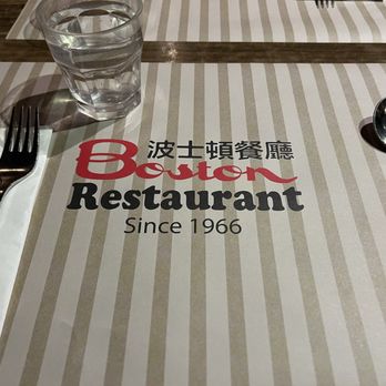 波士頓餐廳 - placemat - Restaurants Near Me - Hong Kong, HK