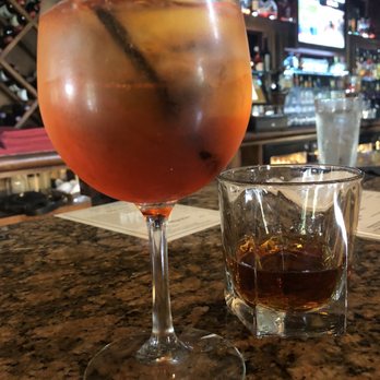 La Scala Restaurant - Aperol Spritz & Henney straight - Italian Near Me - Randolph, Massachusetts