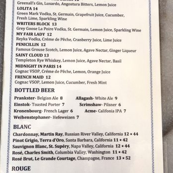 Perch - Cocktail, Beer & Wine Menu - Lounges Near Me - Los Angeles, California