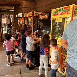 Stella's Baseball Batting Range - Some arcade & claw machines to choose from