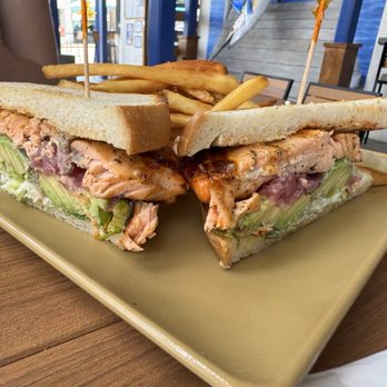 Oceanside Fish Shop - Salmon sandwich - Seafood Near Me - Oceanside, California Oceanside Fish Shop - Salmon sandwich - Seafood Near Me - Oceanside, California