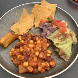 La Fiesta - Some of the vegan lunch buffet items
