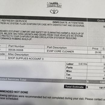 Discount Transmission - Final estimate from dealership - Auto Repair Near Me - Port Richey, Florida Discount Transmission - Final estimate from dealership - Auto Repair Near Me - Port Richey, Florida