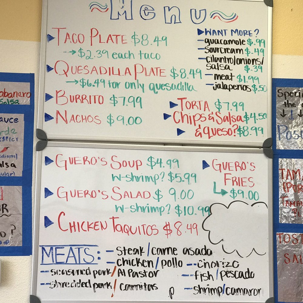 Menu Menu