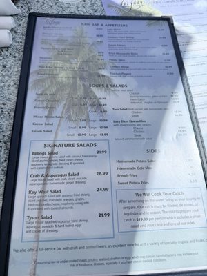Menu photo 4 Lazy Days Restaurant Islamorada, FL Menu photo 4 Lazy Days Restaurant Islamorada, FL