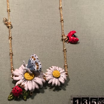 Les Nereides - Butterfly and ladybugs - Jewelry Near Me - London, XGL Les Nereides - Butterfly and ladybugs - Jewelry Near Me - London, XGL