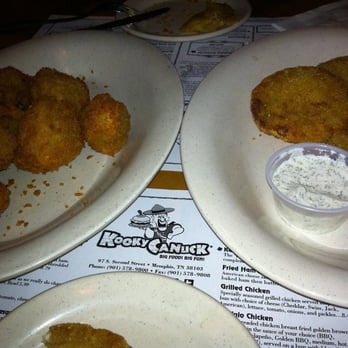 Kooky Canuck - Fried pickles and fried green tomatoes - New American Near Me - Memphis, Tennessee Kooky Canuck - Fried pickles and fried green tomatoes - New American Near Me - Memphis, Tennessee
