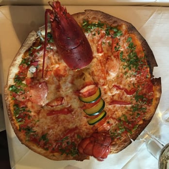 Cafe Fiorello - Lobster pizza. Who knew? - Italian Near Me - New York, New York