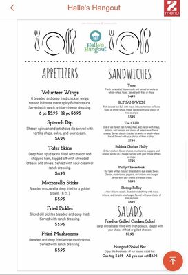 Menu photo 4 Halle's Hangout Savannah, TN Menu photo 4 Halle's Hangout Savannah, TN