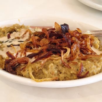 Shaherzad - Kashk Bademjan (eggplant dip). Salty and savory... Perfect to go on top of the freshly baked bread! - Middle Eastern Near Me - Los Angeles, California Shaherzad - Kashk Bademjan (eggplant dip). Salty and savory... Perfect to go on top of the freshly baked bread! - Middle Eastern Near Me - Los Angeles, California