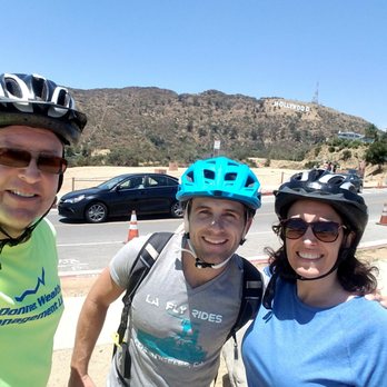 LA Fly Rides - Amazing ride through the Hollywood hills - Scott is really knowledgeable and a great guy.  We DEFINITELY recommend this tour. - Mountain Biking Near Me - Calabasas, California