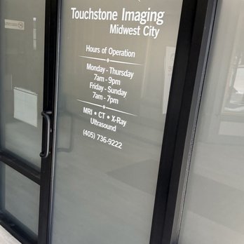 Touchstone Medical Imaging - Entrance - Medical Centers Near Me - Midwest City, Oklahoma Touchstone Medical Imaging - Entrance - Medical Centers Near Me - Midwest City, Oklahoma