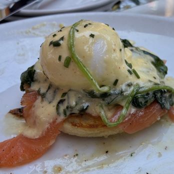 HT Grill - Salmon Eggs Benedict - New American Near Me - Redondo Beach, California HT Grill - Salmon Eggs Benedict - New American Near Me - Redondo Beach, California