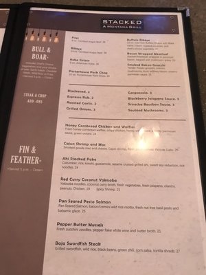 Menu photo 8 Stacked, A Montana Grill Billings, MT