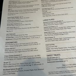 Lila's menu Lila's menu