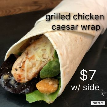 Althea's Vault - Grilled Chicken Caesar Wrap - Burgers Near Me - Washington, Oklahoma